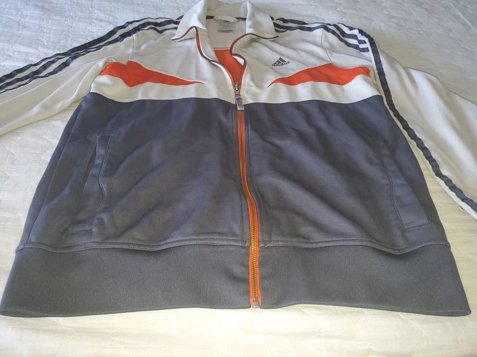 ADIDAS (Vtg) - Men's Full Zip Track Workout Jacket (Sz Med) - photo 3