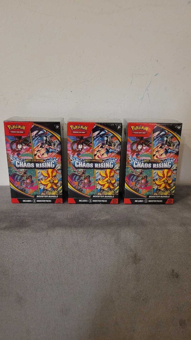 Pokemon Chaos Rising Booster Bundles