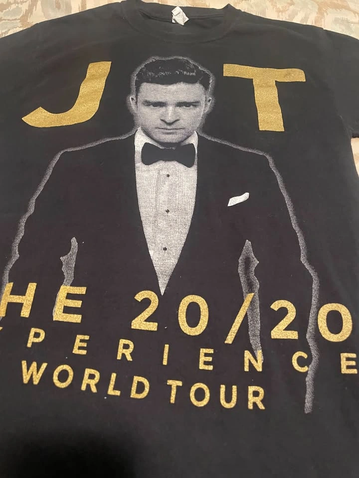 Justin Timberlake 2020 Concert Tour Tshirt (Small) - photo 2