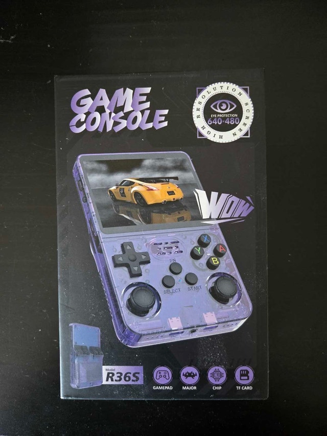 R36MAX Retro Handheld Game Console