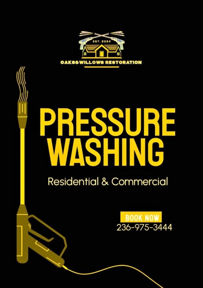 Pressure washing and deck refurbishing