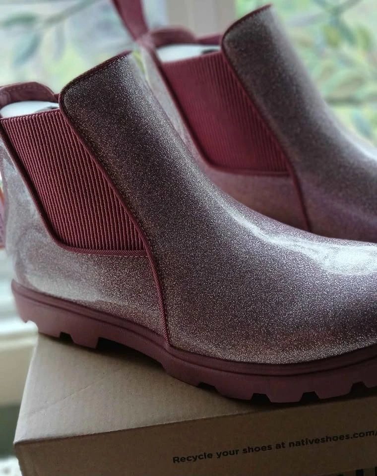 Pink Glitter Boots 6 Youth - photo 2