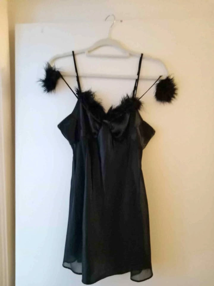 Black Slip Dress