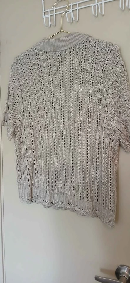 CLEO Beige Shirt Medium Woman's - photo 2