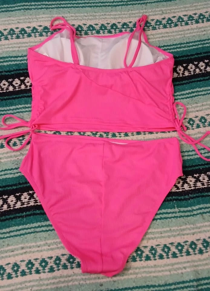 New Pink Two-Piece Swimsuit XL - photo 3