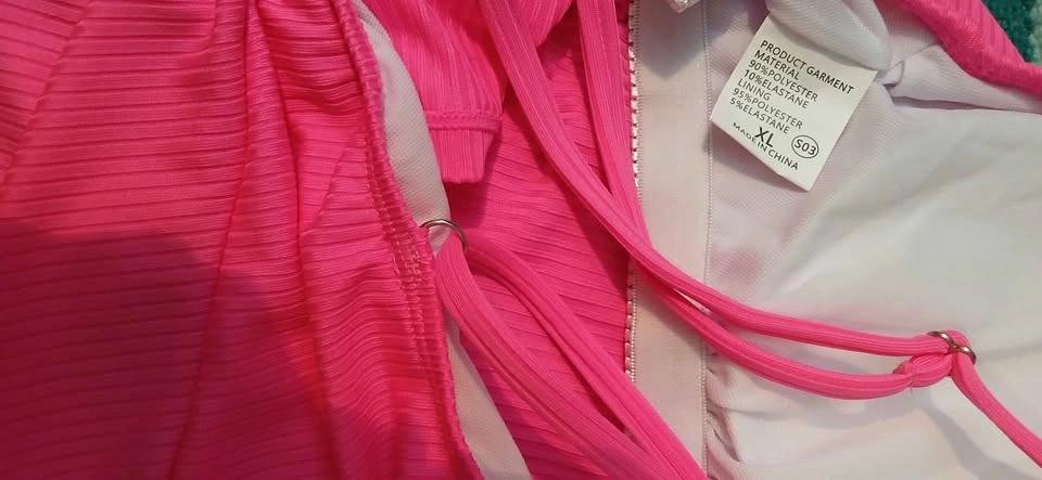 New Pink Two-Piece Swimsuit XL - photo 4