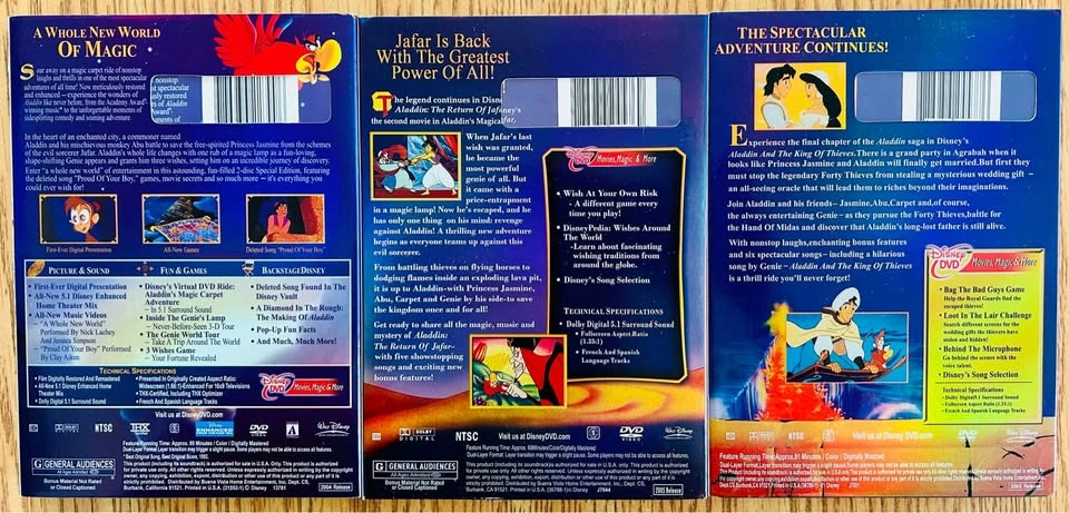 Aladdin DVD Collection - photo 3