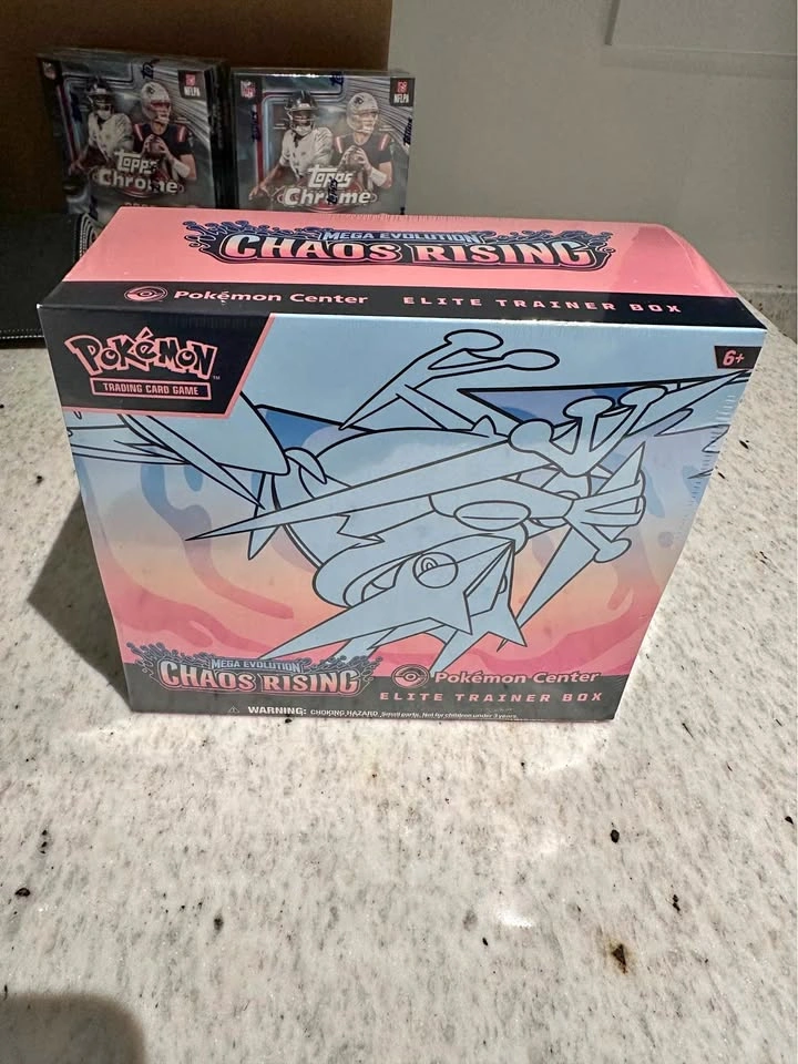 Pokemon Center Chaos Rising ETB Elite Trainer Box