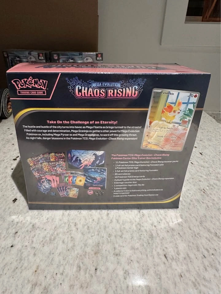 Pokemon Center Chaos Rising ETB Elite Trainer Box - photo 4