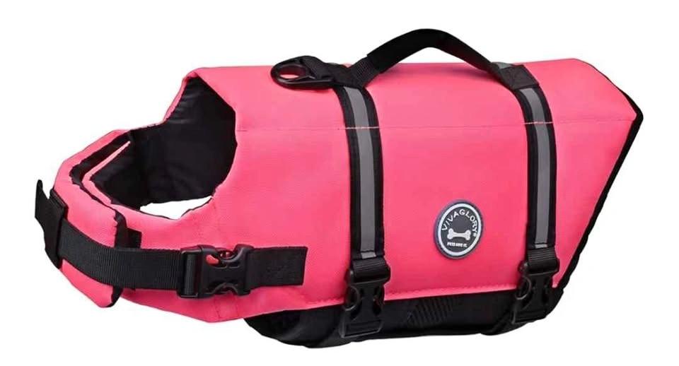 New Pink Large Dog Life Jacket 26-31" rib cage