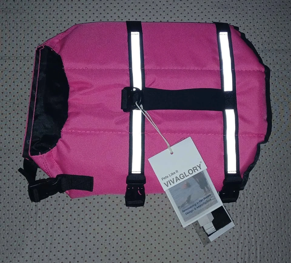 New Pink Large Dog Life Jacket 26-31" rib cage - photo 5