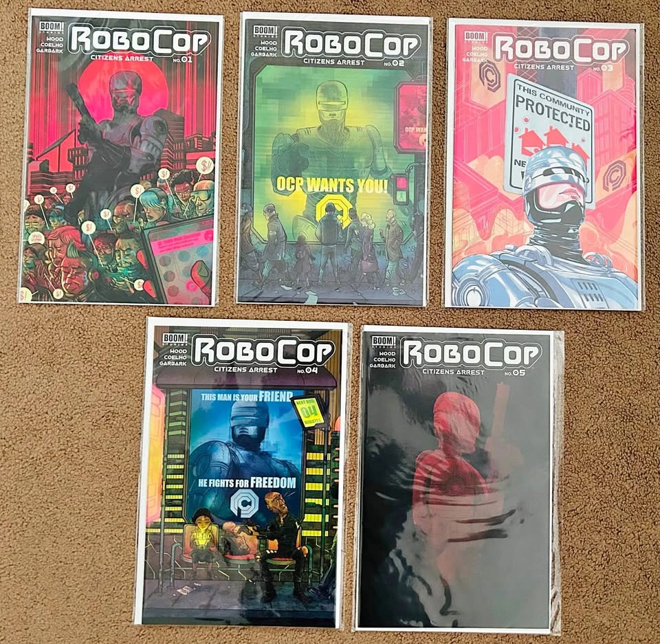 Robocop Citizens Arrest Comics Volumes 1-5