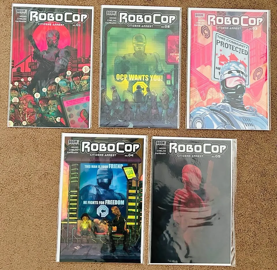 Robocop Citizens Arrest Comics Volumes 1-5
