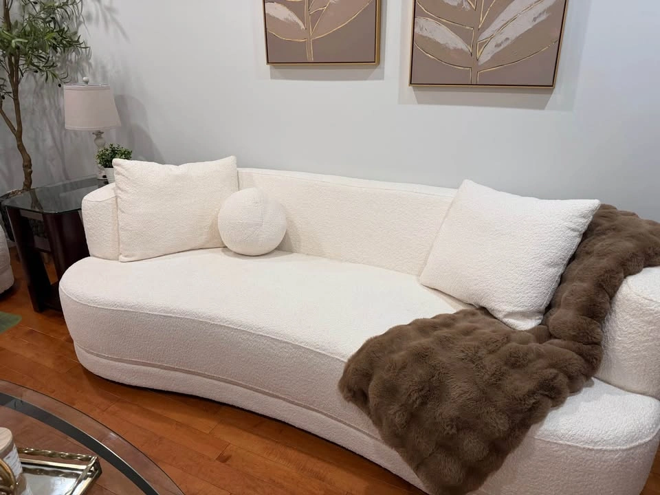 Curved Luxury Sofa - photo 3