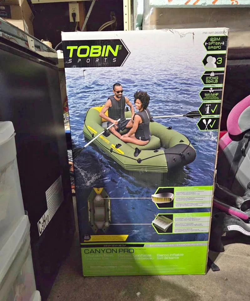 Brand New Tobin Inflatable Boat
