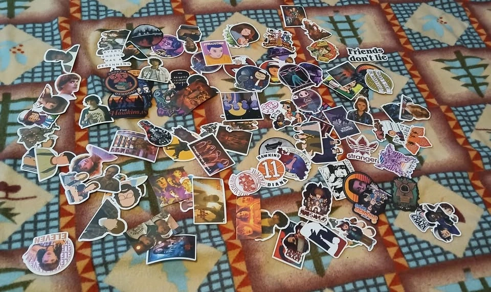 New Stranger Things 100 Stickers Pack - photo 2