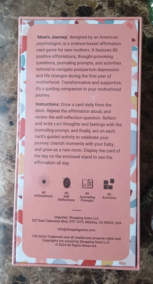 New Mom Affirmation Card Game Sealed in Box - photo 2