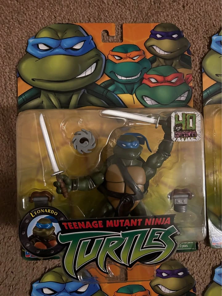 TMNT 40th Anniversary Action Figures - Complete Set - photo 2