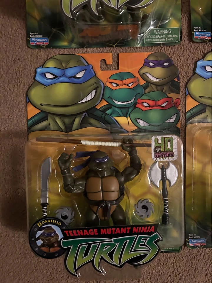 TMNT 40th Anniversary Action Figures - Complete Set - photo 4