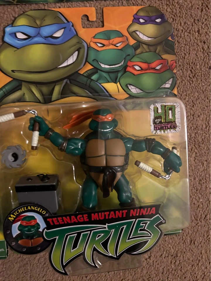 TMNT 40th Anniversary Action Figures - Complete Set - photo 5