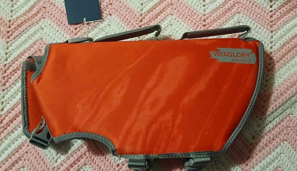 New Red XL Dog Life Jacket 29-34" - photo 3