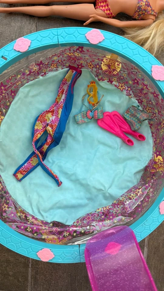 Barbie Ken Pool Party Set w Slide & Accessories - photo 2