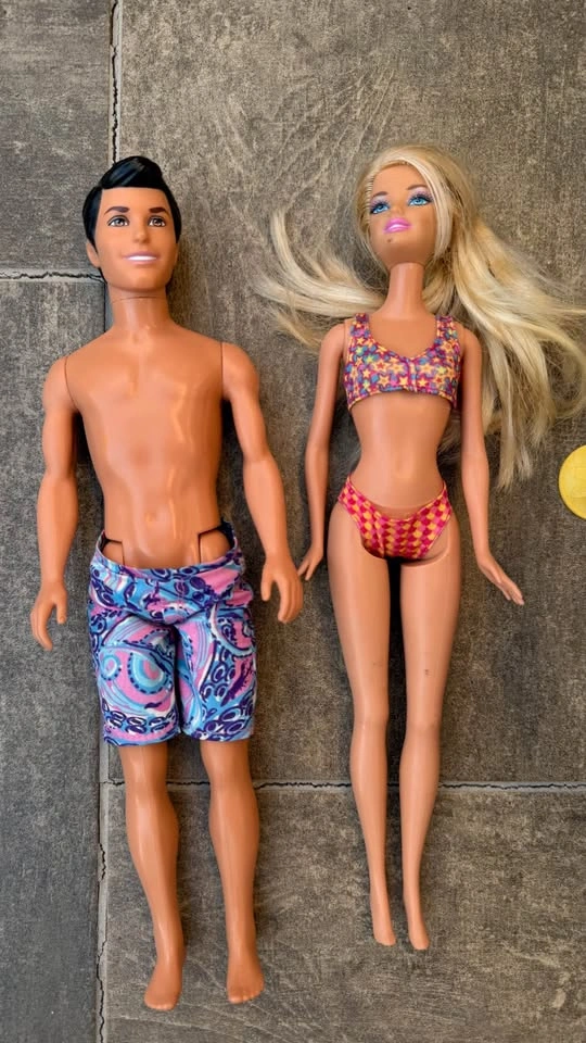 Barbie Ken Pool Party Set w Slide & Accessories - photo 3
