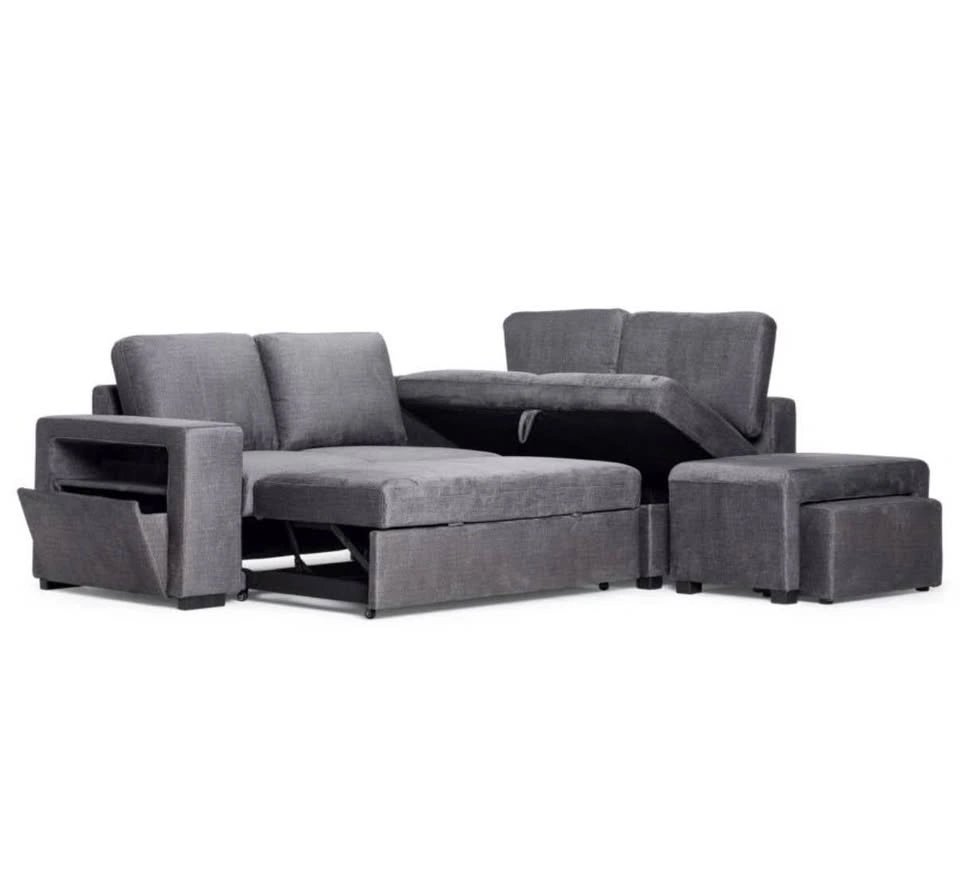 Like-New Leon’s Meadow Sectional Sofa Bed w/ 4-Year Warranty - photo 2