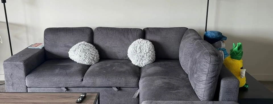 Like-New Leon’s Meadow Sectional Sofa Bed w/ 4-Year Warranty - photo 3
