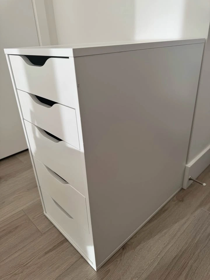 IKEA White Drawer/Storage Cabinet - photo 3