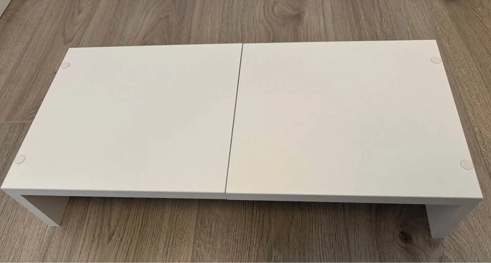White Desk Monitor/Laptop Stand - photo 2