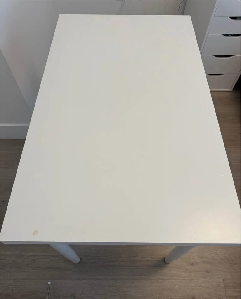 IKEA White Study Desk - photo 4