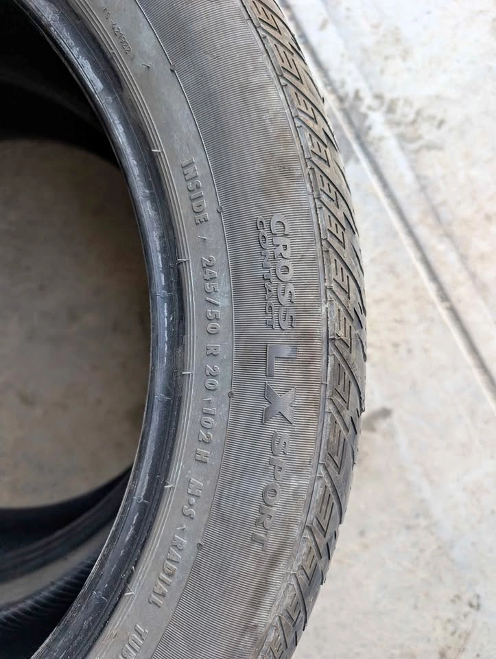 245/50 R20 Continental Cross Contact All Season Tires