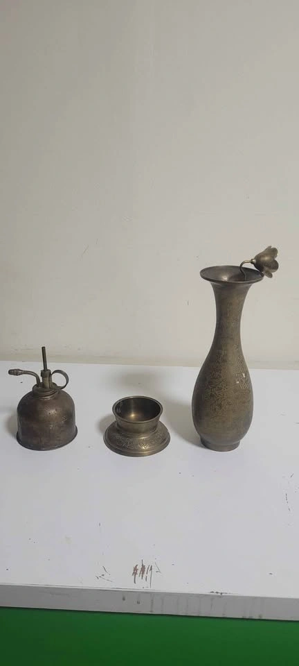 Vintage Brass Decor Set - photo 3