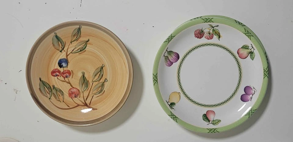 Beautiful design plates set
