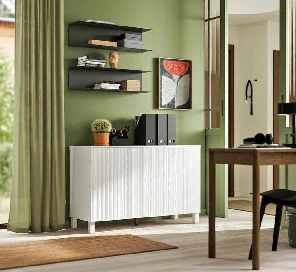 Like-New IKEA BESTÅ Storage Cabinet (White)