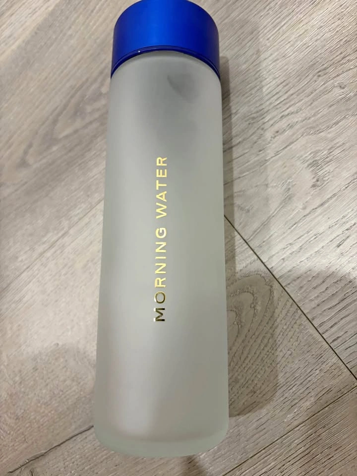 Morning Water Glass Bottle + 7-Day Starter Kit