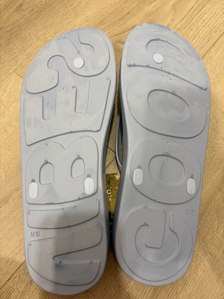 Soleic Algenesis Blue Gradient Flip Flops - Size M10 - photo 4