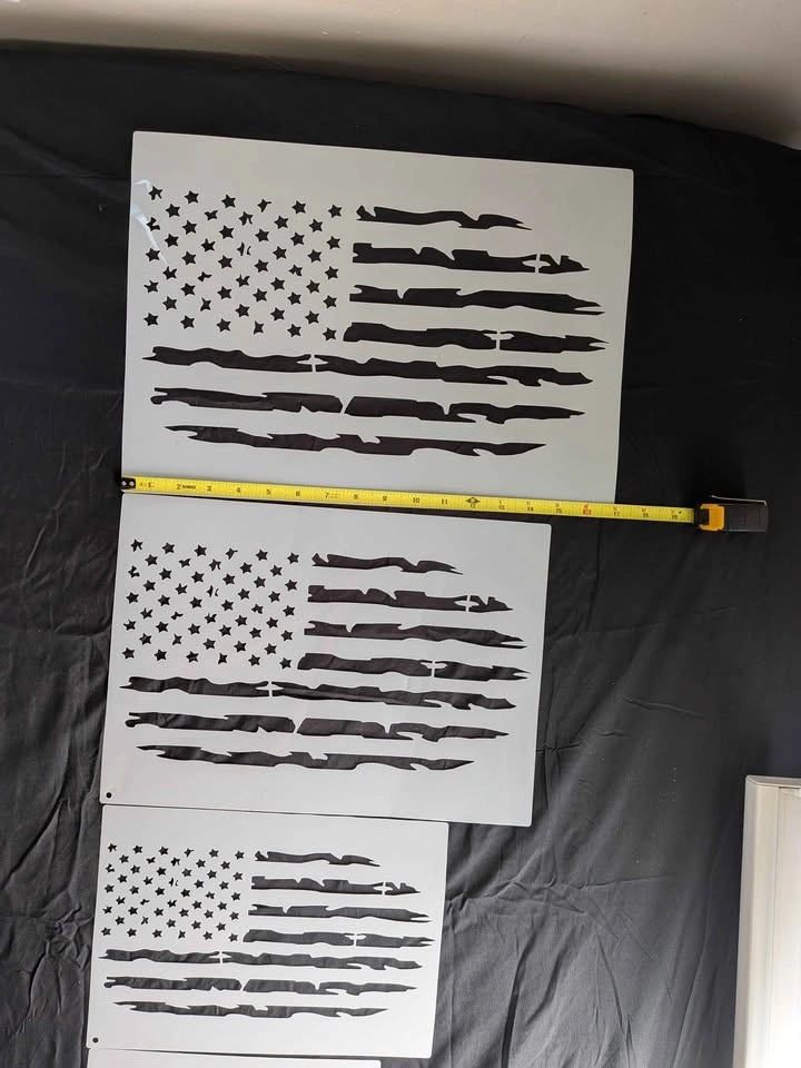 American Flag Stencil Set - photo 2