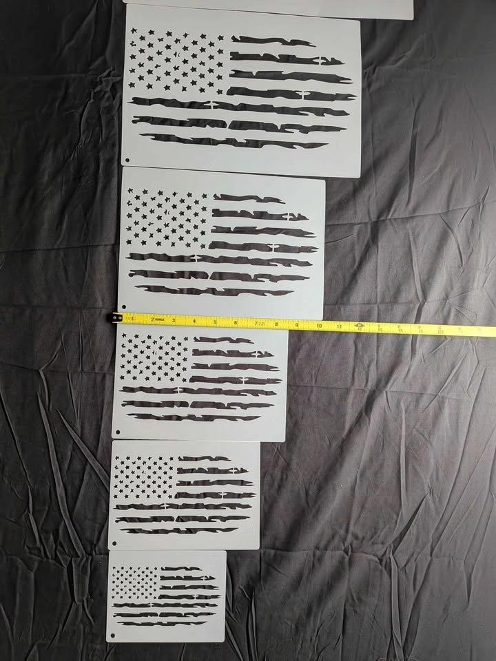American Flag Stencil Set - photo 3