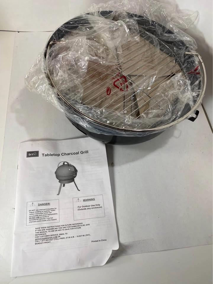 Charcoal portable tabletop grill - photo 2