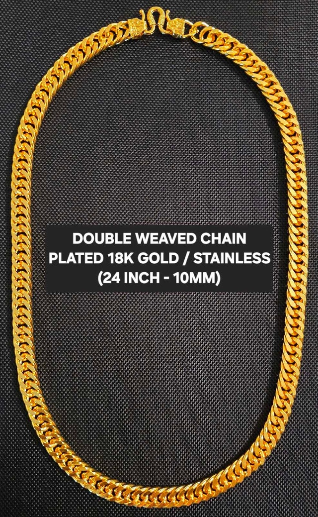 DOUBLE WEAVED CHAIN