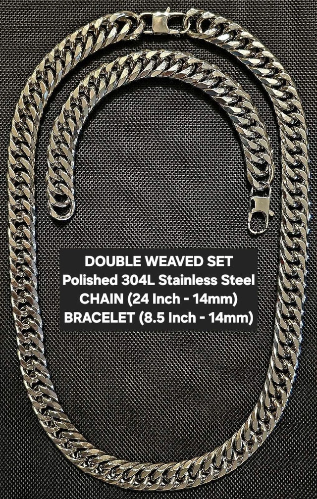 DOUBLE WEAVED CHAIN SET