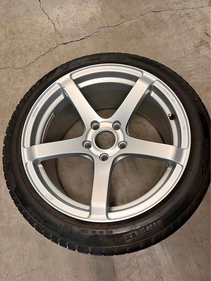 Enkei Rims with Pirelli Winter Tires