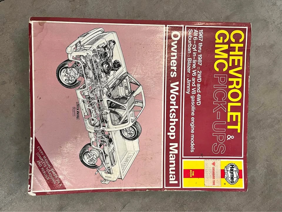 Haynes Workshop Manual - Chevrolet & GMC Pick-ups