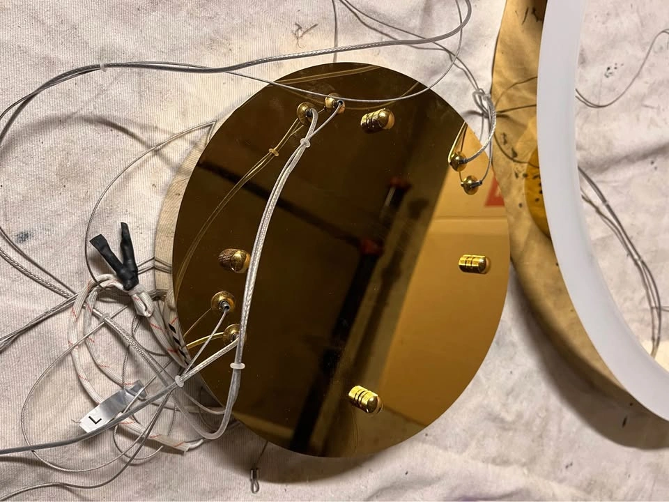Modern LED 3 Ring Ceiling Pendant Light - photo 3
