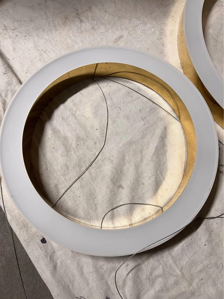 Modern LED 3 Ring Ceiling Pendant Light - photo 5