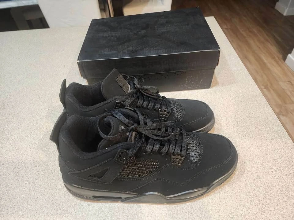 Air Jordan 4 Black Cat – Size 12 – Brand New w/ Box - photo 5