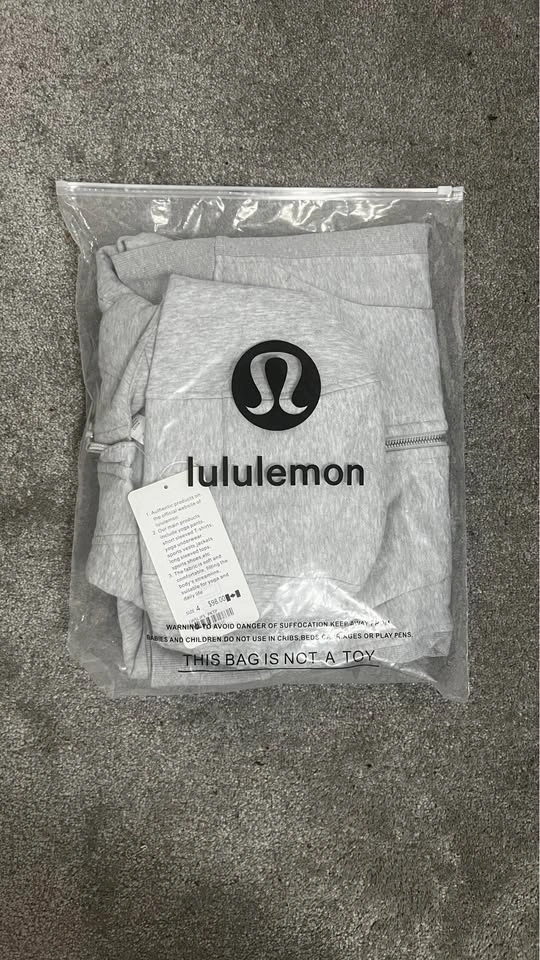 Lululemon Scuba Full Zip Grey Size 4 (XS) $80 - photo 2