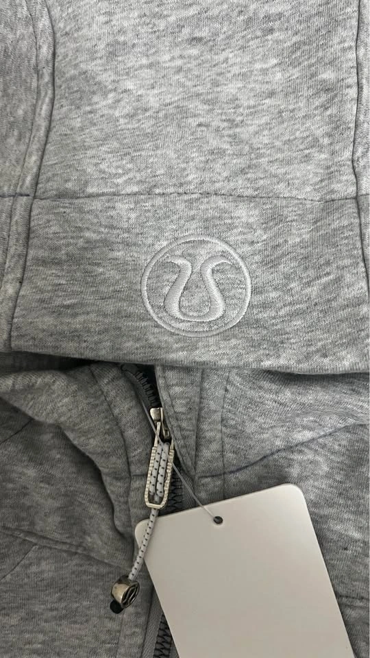 Lululemon Scuba Full Zip Grey Size 4 (XS) $80 - photo 3